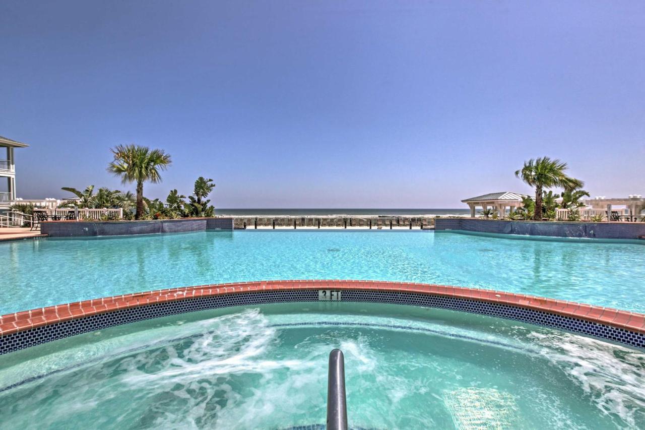 Ferienwohnung Pointe West Family Retreat Balcony And Ocean Views! Galveston Exterior foto