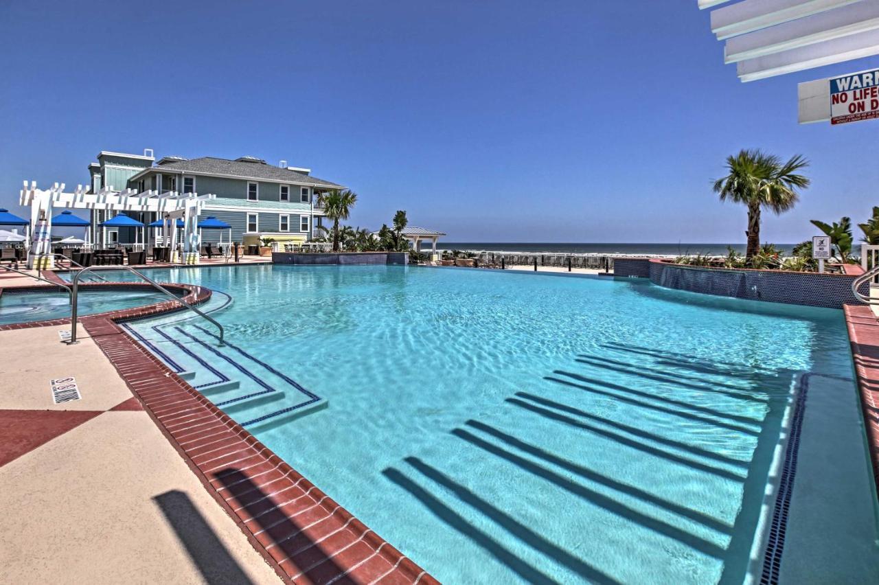 Ferienwohnung Pointe West Family Retreat Balcony And Ocean Views! Galveston Exterior foto